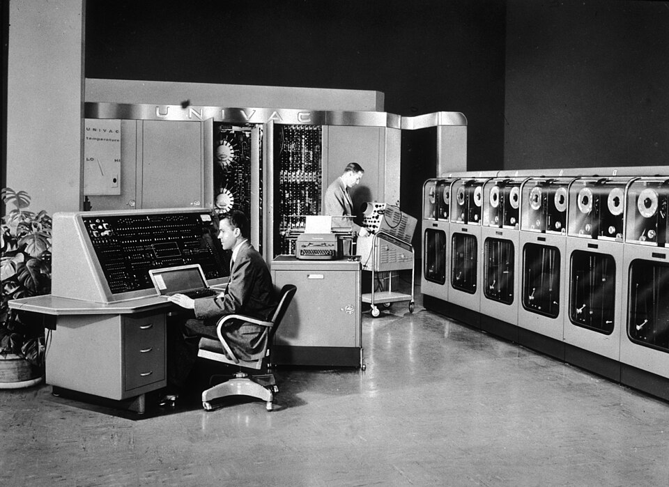 Photographie de l'UNIVAC.